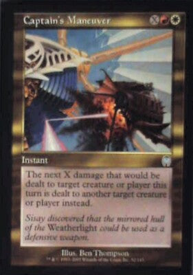 Captain's Maneuver - Apocalypse: #92, Magic: The Gathering Nm R60