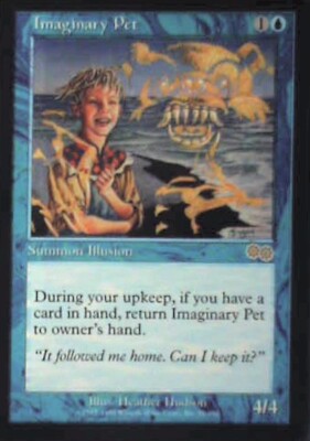 Imaginary Pet - Urza's Saga: #81, Magic: The Gathering Lp R36