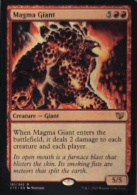 Magma Giant - Commander 2015: #161, Magic: The Gathering Nm R158