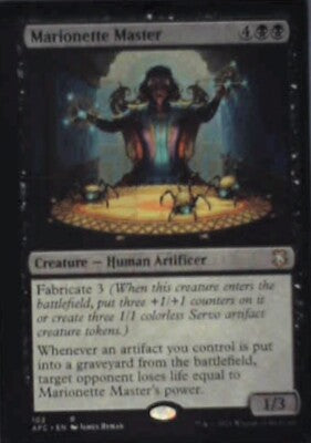 Marionette Master - Commander: Adventures in the Forgotten Realms: #102 Nm R239