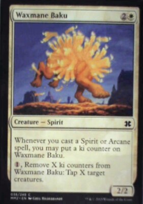 Waxmane Baku - Modern Masters 2015: #38, Magic: The Gathering Nm R163