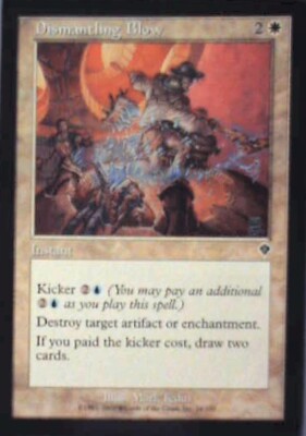 Dismantling Blow - Invasion: #14, Magic: The Gathering Nm R162