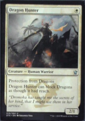 Dragon Hunter - Dragons of Tarkir: #10, Magic: The Gathering Nm R240