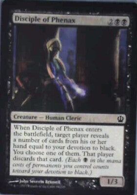 Disciple of Phenax - Theros: #84, Magic: The Gathering Nm R218