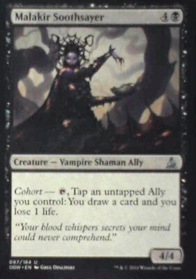 Malakir Soothsayer - Oath of the Gatewatch: #87, Magic: The Gathering Nm R242