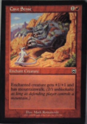 Cave Sense - Mercadian Masques: #179, Magic: The Gathering Lp R97