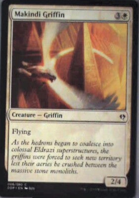 Makindi Griffin - Duel Decks: Zendikar vs. Eldrazi: #6, MTG Nm R201
