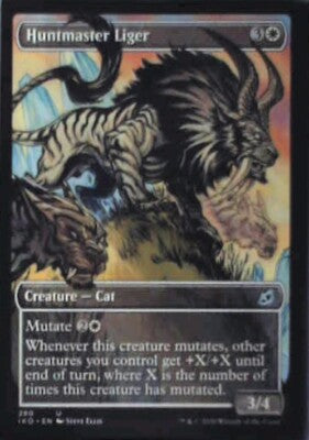 Huntmaster Liger (Showcase) - Ikoria: Lair of Behemoths: #280 Nm R213