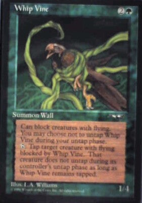 Whip Vine (Ensnared Bird) - Alliances: #103b, Magic: The Gathering Nm R158