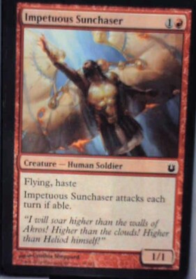 Impetuous Sunchaser - Born of the Gods: #99, Magic: The Gathering Nm R111