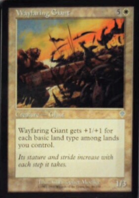 Wayfaring Giant - Invasion: #44, Magic: The Gathering Nm R100