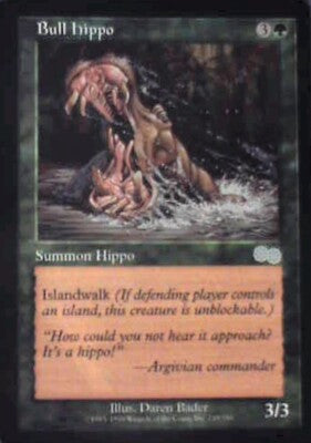 Bull Hippo - Urza's Saga: #239, Magic: The Gathering Nm R110