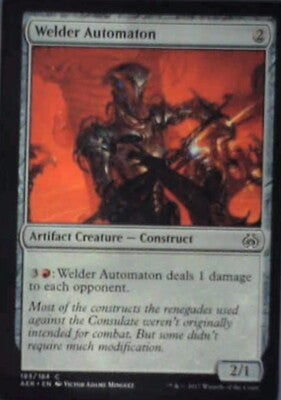 Welder Automaton - Aether Revolt: #183, Magic: The Gathering Nm R232