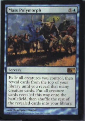 Mass Polymorph - Magic 2011 (M11): #64, Magic: The Gathering Nm R119