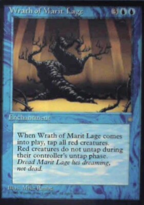 Wrath of Marit Lage - Ice Age: #109, Magic: The Gathering Nm R83