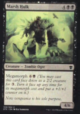 Marsh Hulk - Dragons of Tarkir: #109, Magic: The Gathering Nm R192
