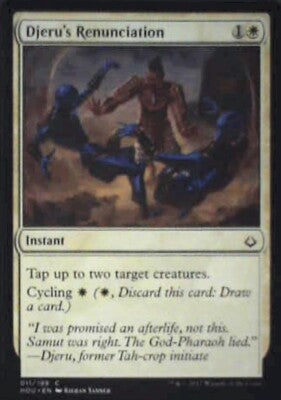Djeru's Renunciation - Hour of Devastation: #11, Magic: The Gathering Nm R116