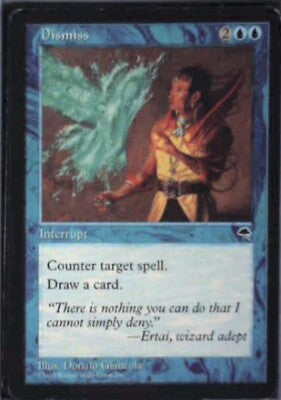 Dismiss - Tempest: #58, Magic: The Gathering Mp R37