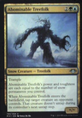 Abominable Treefolk - Modern Horizons: #194, Magic: The Gathering Nm