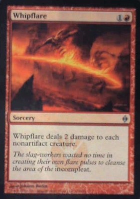 Whipflare - New Phyrexia: #102, Magic: The Gathering Nm C337