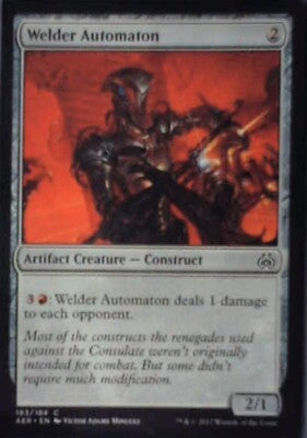 Welder Automaton - Aether Revolt: #183, Magic: The Gathering Nm R177