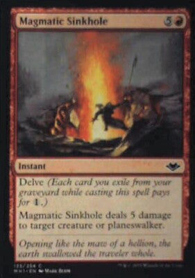 Magmatic Sinkhole - Modern Horizons: #135, Magic: The Gathering Nm R170