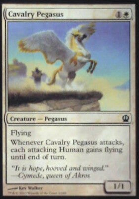 Cavalry Pegasus - Theros: #2, Magic: The Gathering Nm R215