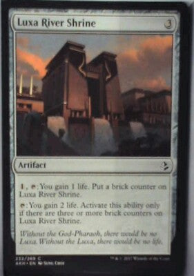 Luxa River Shrine - Amonkhet: #232, Magic: The Gathering Nm R106
