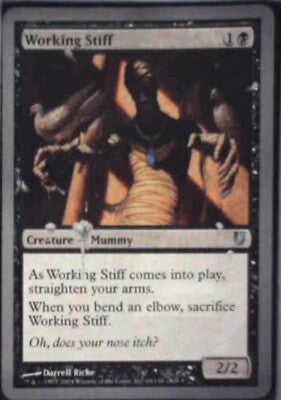Working Stiff - Unhinged: #68, Magic: The Gathering Nm R228