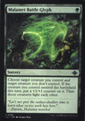 Malamet Battle Glyph - The Lost Caverns of Ixalan: #198, MTG Nm R203
