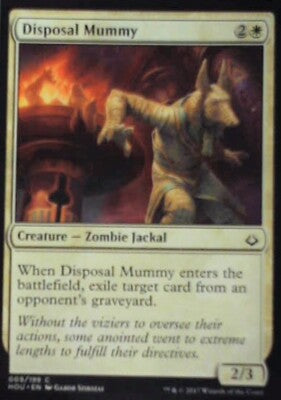 Disposal Mummy - Hour of Devastation: #9, Magic: The Gathering Nm R213