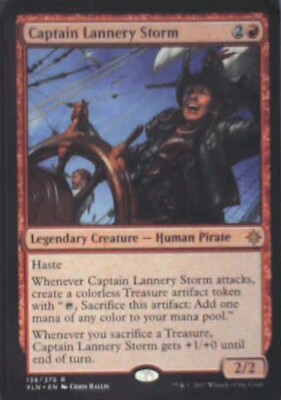 Captain Lannery Storm - Ixalan: #136, Magic: The Gathering Nm R238