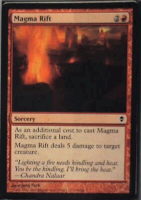 Magma Rift - Zendikar: #136, Magic: The Gathering Lp R38