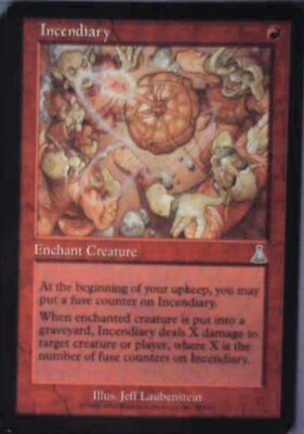 Incendiary - Urza's Destiny: #89, Magic: The Gathering Lp R45