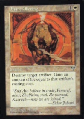 Divine Offering - Mirage: #11, Magic: The Gathering Lp R112