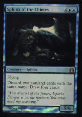 Sphinx of the Chimes - Return to Ravnica: #52, MTG - Foil Nm R246