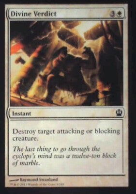 Divine Verdict - Theros: #8, Magic: The Gathering Nm R130