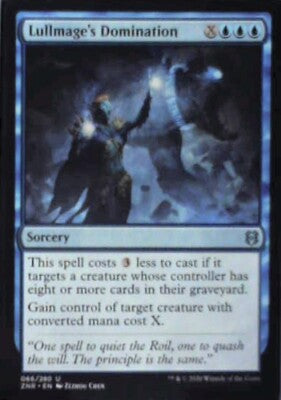Lullmage's Domination - Zendikar Rising: #66, Magic: The Gathering Nm R245