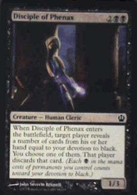 Disciple of Phenax - Theros: #84, Magic: The Gathering Nm R225