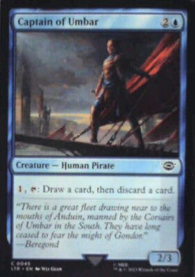 Captain of Umbar: #45, Magic: The Gathering Nm R230