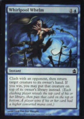 Whirlpool Whelm - Commander: #69, Magic: The Gathering Nm R146