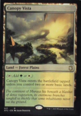 Canopy Vista - Commander: Adventures in the Forgotten Realms: #227 Nm R237