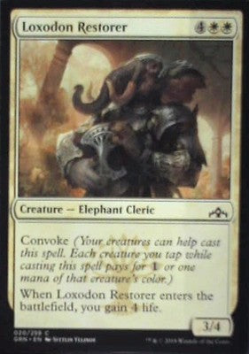 Loxodon Restorer - Guilds of Ravnica: #20, Magic: The Gathering Nm C337
