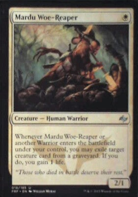 Mardu Woe-Reaper - Fate Reforged: #18, Magic: The Gathering Nm R202