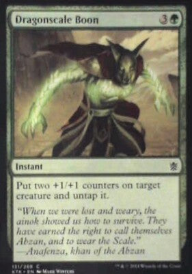 Dragonscale Boon - Khans of Tarkir: #131, Magic: The Gathering Nm R169