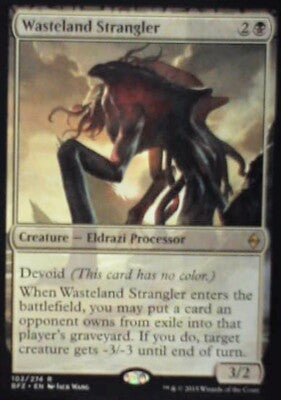 Wasteland Strangler - Battle for Zendikar: #102, Magic: The Gathering Nm R243