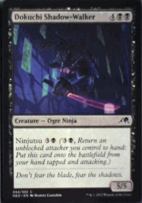 Dokuchi Shadow-Walker - Kamigawa: Neon Dynasty: #94, MTG Nm R231