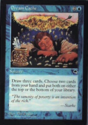 Dream Cache - Tempest: #59, Magic: The Gathering Nm R95
