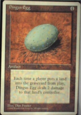Dingus Egg - Fourth Edition: #315, Magic: The Gathering Nm R48