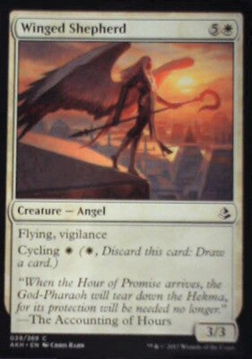 Winged Shepherd - Amonkhet: #39, Magic: The Gathering Nm R201